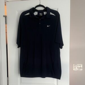 Nike Men's Dark Blue Polo Shirt